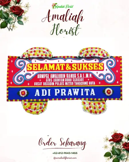Papan Bunga Ucapan Selamat KEPULAUAN SULA